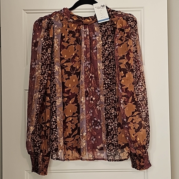 New Hailey & Co Blouse sz large - Picture 5 of 8